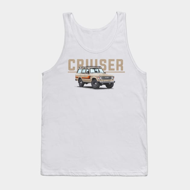 Landcruiser 80series Tank Top by Saturasi